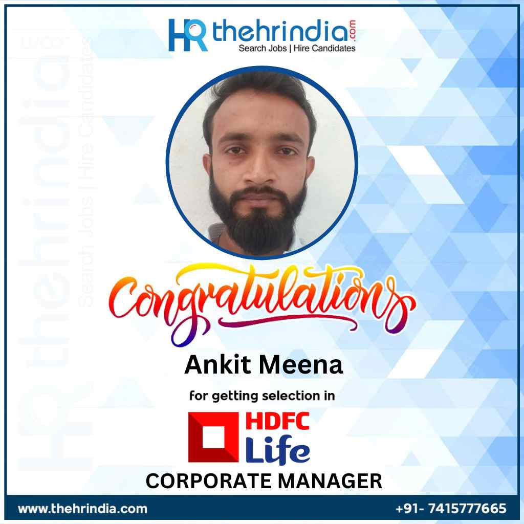 Ankit Meena  | The HR India